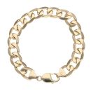 9ct Yellow Gold Curb Bracelet 8"
