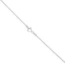 Silver Bead Chain 18" By Icesia