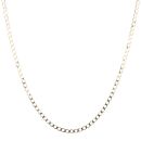 9ct Yellow Gold Curb Chain 20"
