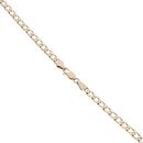 9ct Yellow Gold Curb Chain 22"