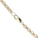 9ct Yellow Gold Belcher Chain 22"