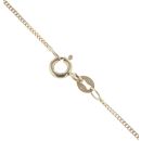 18ct Yellow and White Gold 0.50ct Brilliant Cut Diamond Pendant And Chain 18"