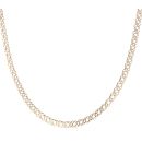 9ct Yellow Gold Double Curb Chain 20"