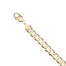 9ct Yellow Gold Curb Bracelet 8.5"