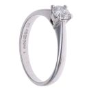 18ct White Gold 0.34ct Brilliant Cut Diamond Solitaire Ring