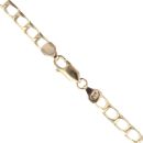 9ct Yellow Gold Square Curb Chain 24"