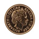2015 Elizabeth II Fourth Portrait UK Full Sovereign Coin