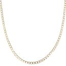 9ct Yellow Gold Curb Chain 18"