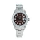 Rolex Custom Oyster Perpetual Date Pre Owned Watch Ref 79160