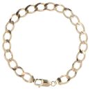 9ct Yellow Gold Curb Bracelet 8.5"