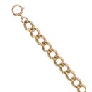 9ct Yellow Gold Curb Bracelet 7.5"