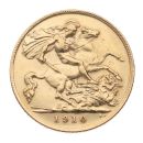 1910 Edward VII Half Sovereign Coin