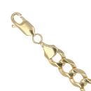 9ct Yellow Gold Curb Bracelet 8.5"