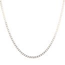 9ct Yellow Gold Square Curb Chain 22"