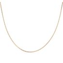 9ct Yellow Gold Curb Chain 18"