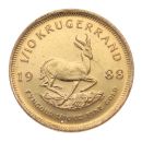 1988 1/10oz South Africa Krugerrand Coin