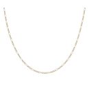 9ct Yellow Gold Figaro Chain 20"