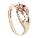 9ct Yellow And Rose Gold Daffodil Clogau Ring