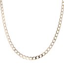 9ct Yellow Gold Curb Chain 18"