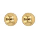 22ct Yellow Gold Ball Stud Earrings