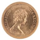 1978 Elizabeth II Decimal Portrait UK Full Sovereign Coin