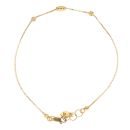 22ct Yellow Gold Bead Fancy Bracelet 7"