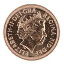 2013 Elizabeth II Fourth Portrait UK Full Sovereign Coin