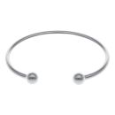 Silver Childrens Torque Bangle