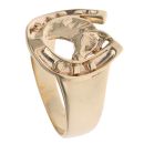 9ct Yellow Gold Horseshoe Ring