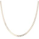 9ct Yellow Gold Curb Chain 18"