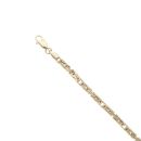 14ct Yellow Gold Byzantine Bracelet 7.5"