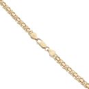 9ct Yellow Gold Fancy Patterned Chain 20"
