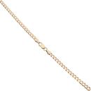 9ct Yellow Gold Curb Chain 22"