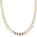 9ct Yellow Gold Curb Chain 20"