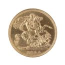 1894 Victoria Old Head UK Half Sovereign Coin