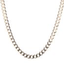 9ct Yellow Gold Curb Chain 18"