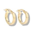 9ct Yellow Gold Hoop Earrings