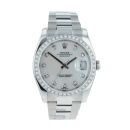 Rolex Custom Datejust Pre Owned Watch Ref 116200