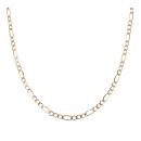 9ct Yellow Gold Figaro Chain 18"