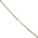 14ct Yellow Gold Figure Of Eight/Curb Chain  20"