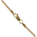 22ct Yellow Gold Foxtail Chain 18"