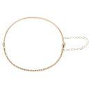 9ct Yellow Gold Hinged Celtic Knot Bangle