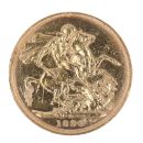1896 Victoria Old Head Australia Full Sovereign Coin