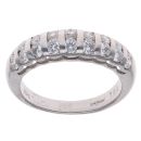 18ct White Gold 1.00ct Brilliant Cut Diamond Fancy Ring