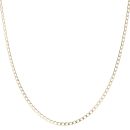 9ct Yellow Gold Curb Chain 18"