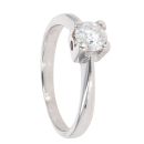 18ct White Gold 0.40ct Diamond Solitaire Ring