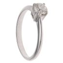 18ct White Gold 0.50ct Brilliant Cut Diamond Solitaire Ring