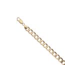 9ct Yellow Gold Curb Bracelet 8"