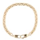 9ct Yellow Gold Fancy Belcher Bracelet 7.5"