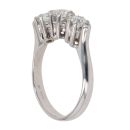 18ct White Gold 0.75ct Brilliant Cut Diamond Fancy Ring